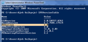 Оболочка windows powershell не установлена server 2008